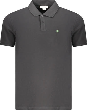 Calvin Klein Casual Pique Golfer Black (8008437694553)