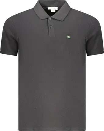 Calvin Klein Golf T Shirt S Calvin Klein Casual Pique Golfer Black