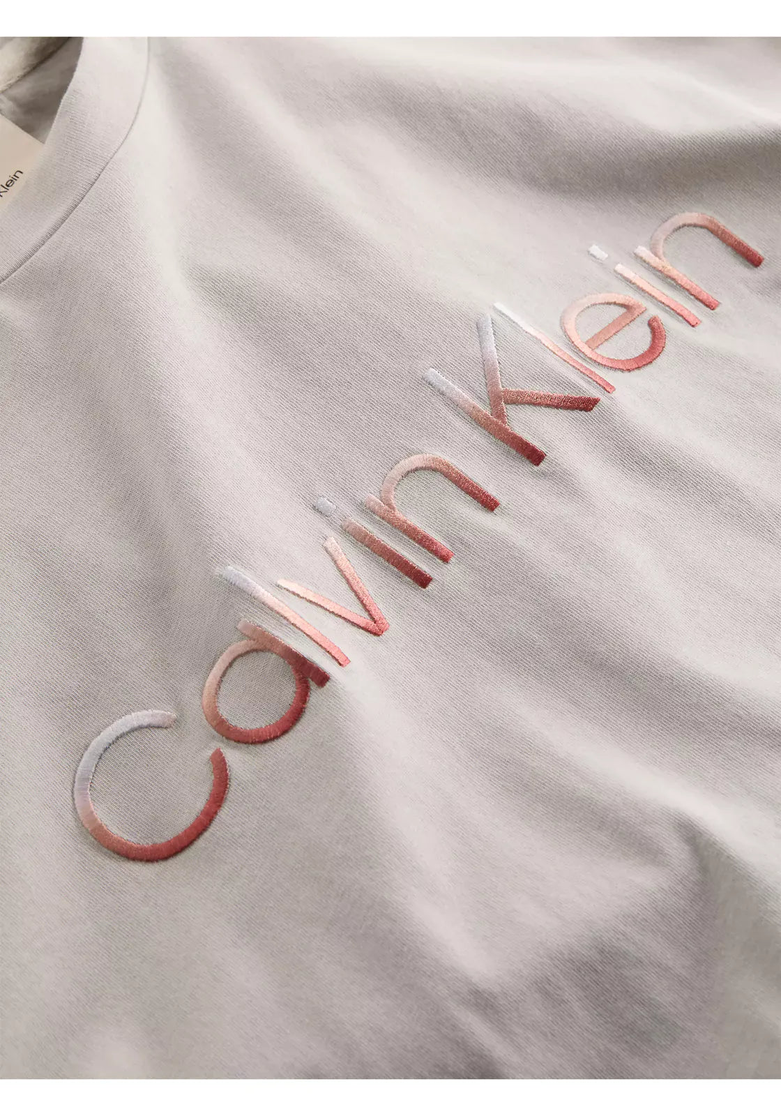 Calvin Klein T Shirt Calvin Klein T Shirt Raised Ombre Embroidery Dove
