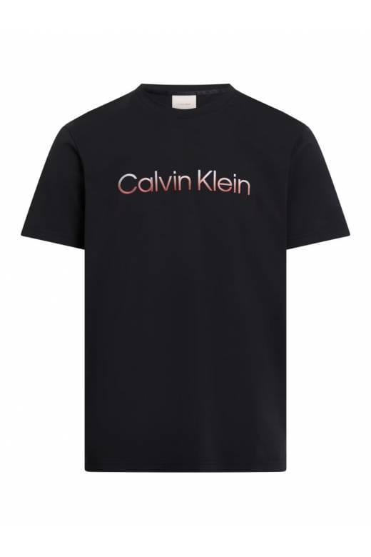 Calvin Klein T Shirt S Calvin Klein T Shirt Raised Ombre Embrodery Black