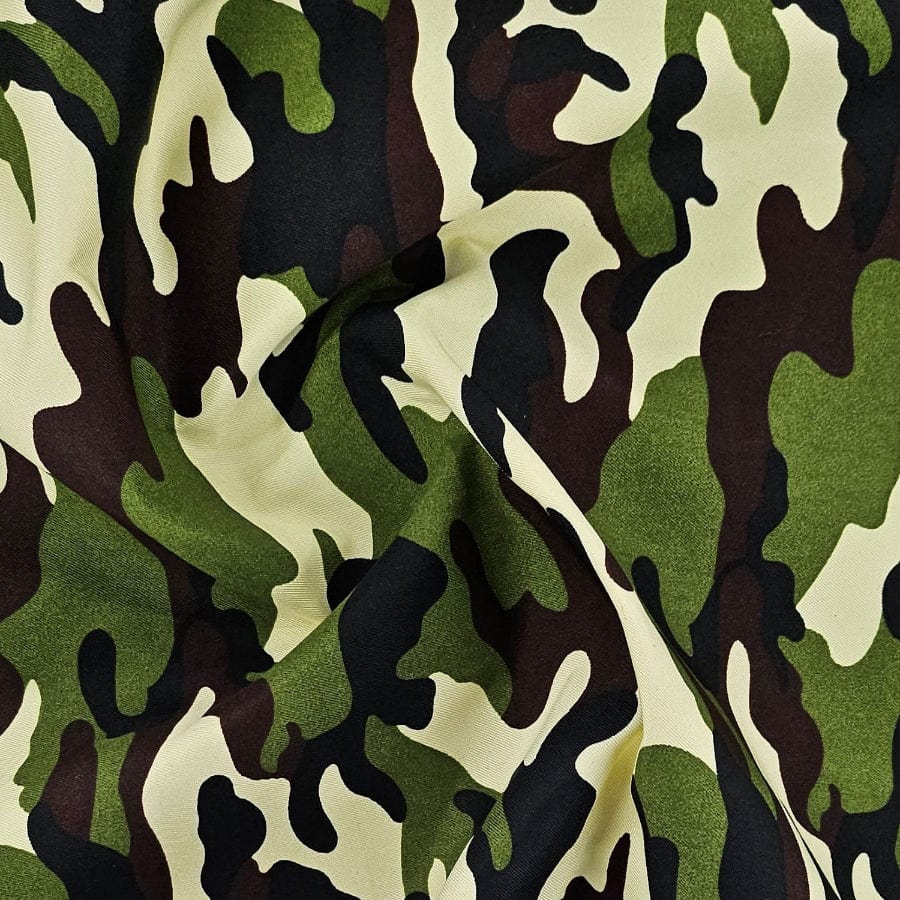 Camouflage Dress Fabrics DSN.1 Camouflage Cotton Twill 150cm (7917142442073)