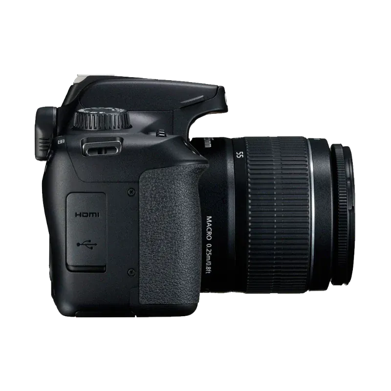 Canon Camera Canon 4000D 18MP DSLR Starter Bundle - Black