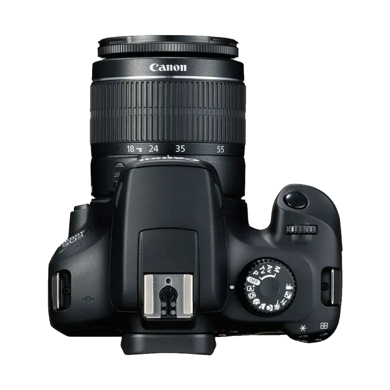 Canon Camera Canon 4000D 18MP DSLR Starter Bundle - Black