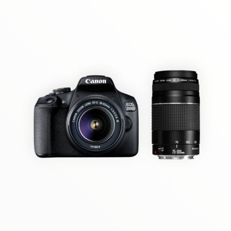 Canon Camera Canon EOS 2000D DC Double Lens Kit