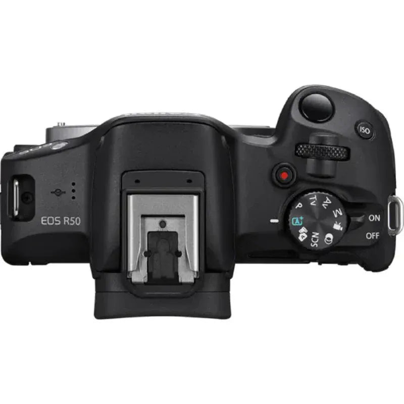 Canon Camera Canon EOS R50 Mirrorless Camera with 18-45mm and 55-210mm Lenses
