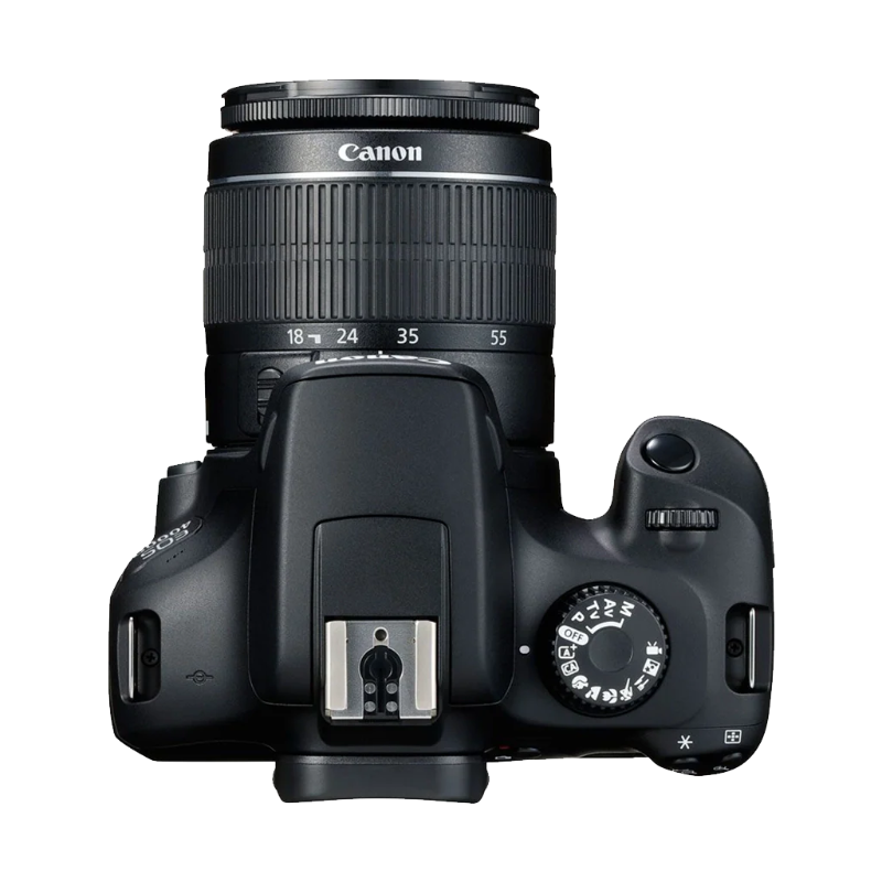 Canon 4000D 18MP DSLR Starter Bundle - Black
