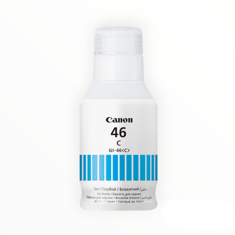 Canon INK CARTRIDGE Canon Genuine GI-46 Cyan Ink Bottle (7805558751321)