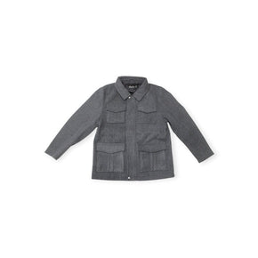 Carlo G Casual Jacket Carlo G Roberto Casual Jacket Charcoal (7619409707097)