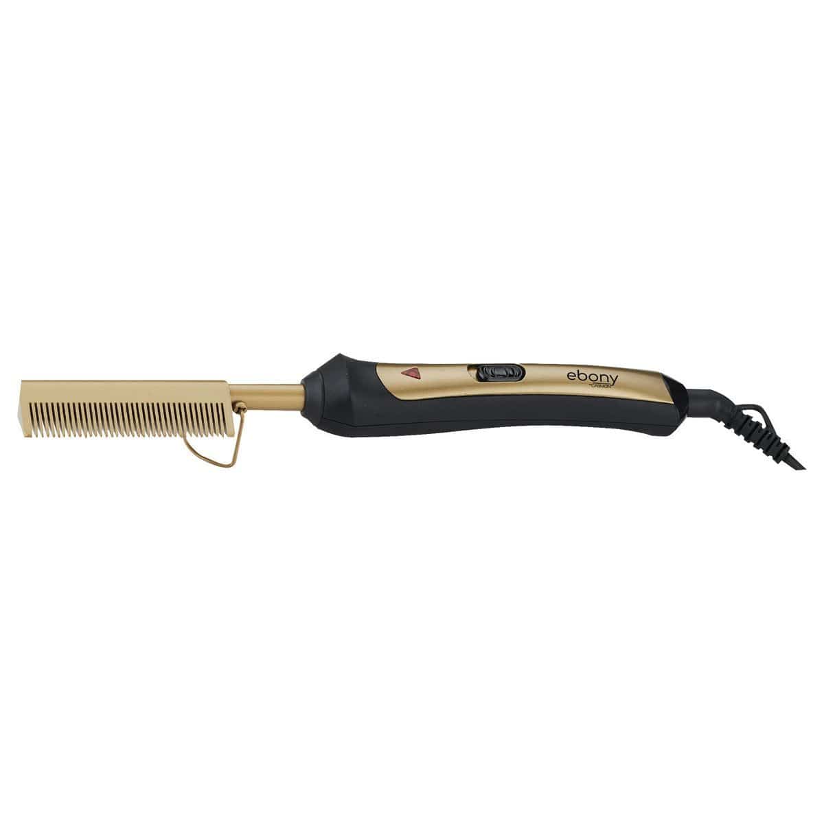 Carmen HAIR DRYER Carmen Ebony 30W Hot Comb Black & Gold SEL-1161 (7790642266201)