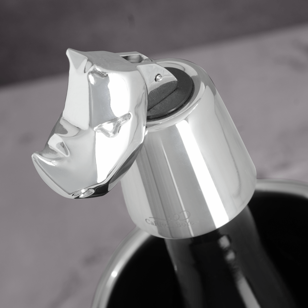 Carrol Boyes Bottle Stopper Carrol Boyes Bottle Stopper Rhino 2BS-RHI
