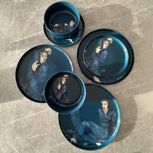Carrol Boyes Bowls Carrol Boyes Indigo Blues Dinner Plate Set Of 4 (7797992685657)
