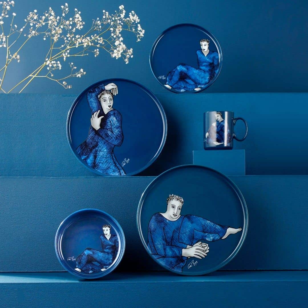 Carrol Boyes Bowls Carrol Boyes Indigo Blues Mug 400ml Set Of 4 (7797993734233)