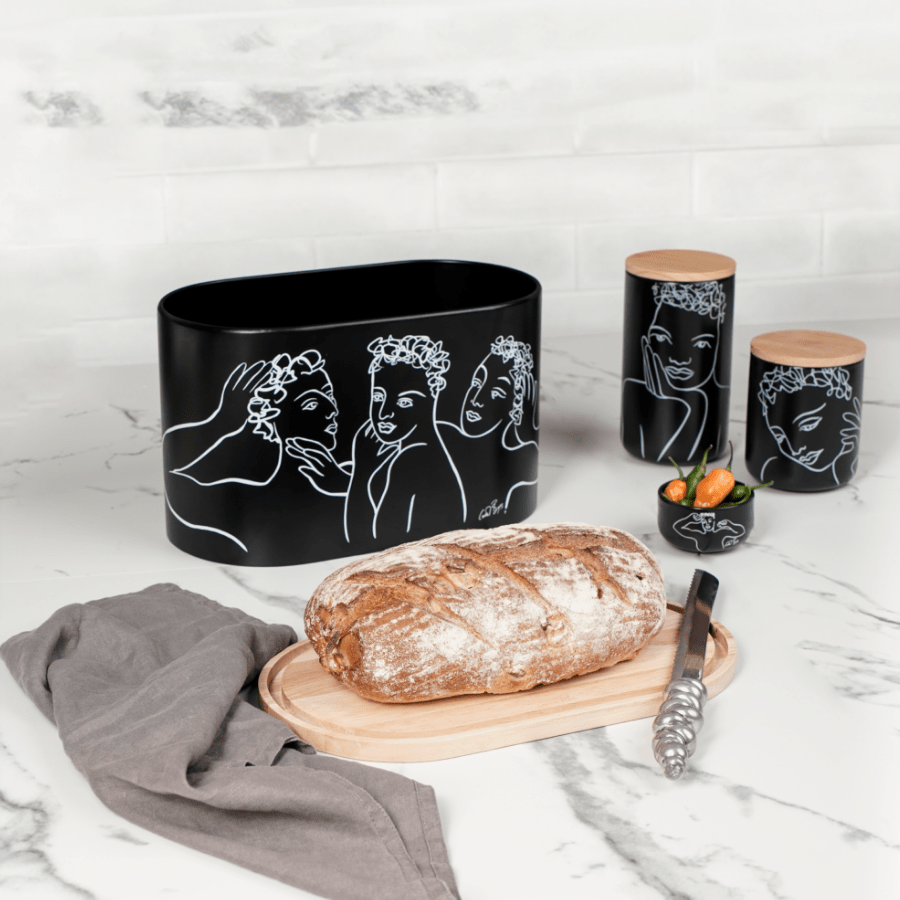 Carrol Boyes Bread Bin Carrol Boyes Bread Bin All You Knead 7BB-AYN (2061854113881)