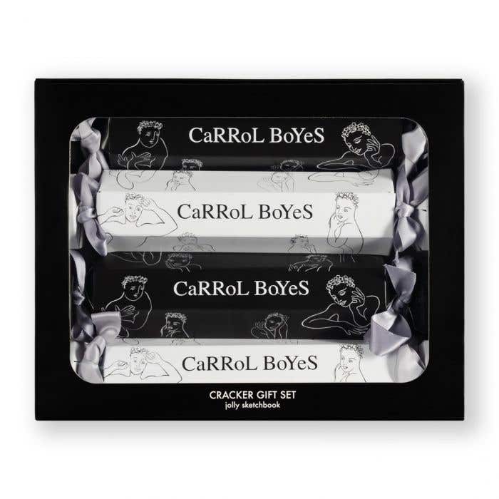 Carrol Boyes Butter Carrol Boyes Cracker Gift Set Jolly Sketchbook GIFT-CRA24-SET3