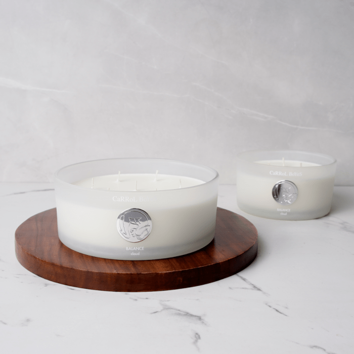 Carrol Boyes Diffuser Carrol Boyes Cloud 3 Wick Candle 0G-3WCA-CLD