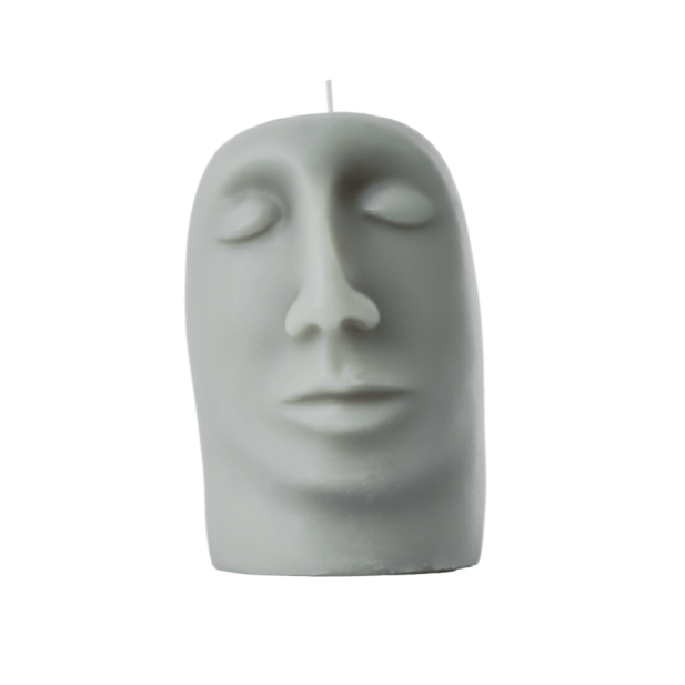 Carrol Boyes Diffuser Carrol Boyes Sculptural Candle Gleam Grey SCA-GLM-L-G