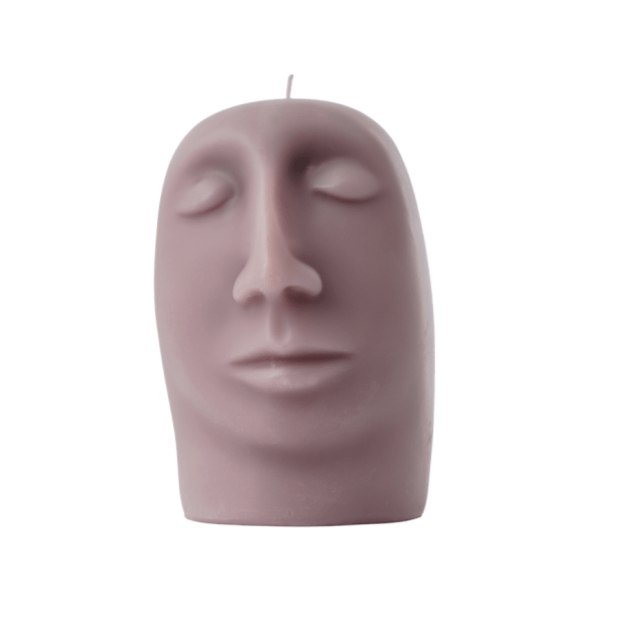 Carrol Boyes Diffuser Carrol Boyes Sculptural Candle Gleam Mauve SCA-GLM-L-MV