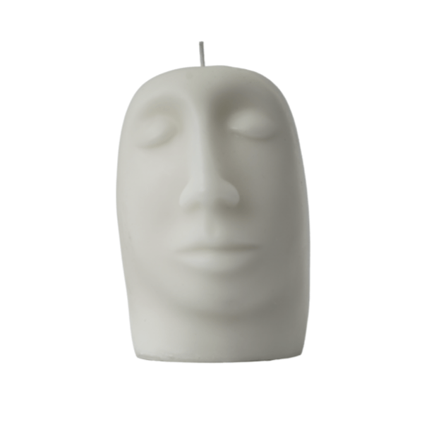 Carrol Boyes Diffuser Carrol Boyes Sculptural Candle Gleam White SCA-GLM-L-W