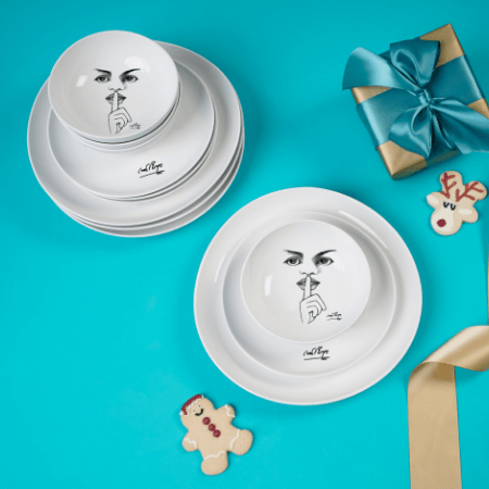 Carrol Boyes Dinner Plate Carrol Boyes Cereal Soup Bowl Set Of 4 (7750266486873)