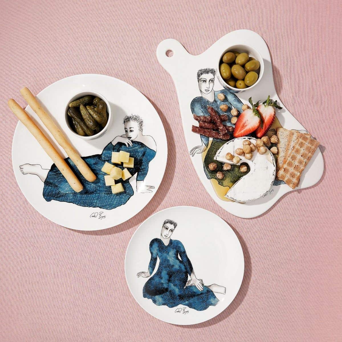 Carrol Boyes Dinner Plate Carrol Boyes Enticing Dinner Plate Set Of 4 (6903234986073)