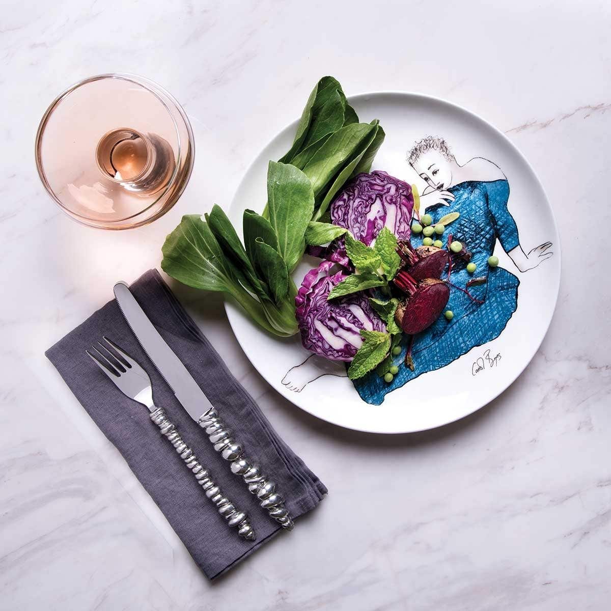 Carrol Boyes Dinner Plate Carrol Boyes Enticing Dinner Plate Set Of 4 (6903234986073)