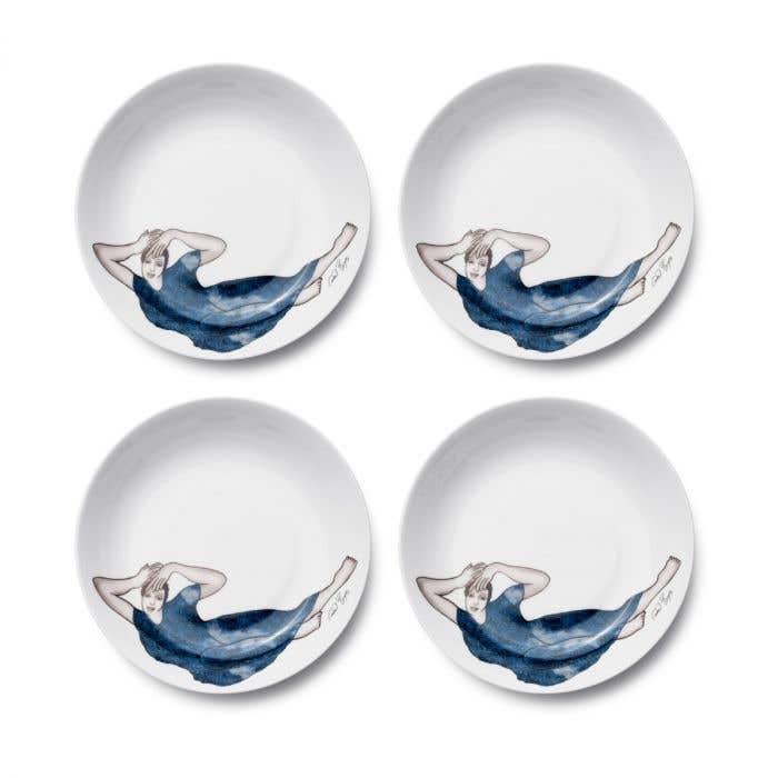 Carrol Boyes Dinner Set Carrol Boyes Graceful Cereal Soup Bowl Set Of 4 (6903247831129)