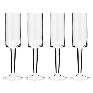 Carrol Boyes GLASS Carrol Boyes Ascend Champagne Flute Set Of 4 (6751990448217)
