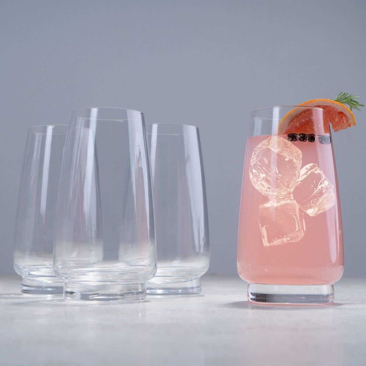 Carrol Boyes GLASS Carrol Boyes Baobab Hi Ball Glass Set Of 4 0G-HI-BAO-4