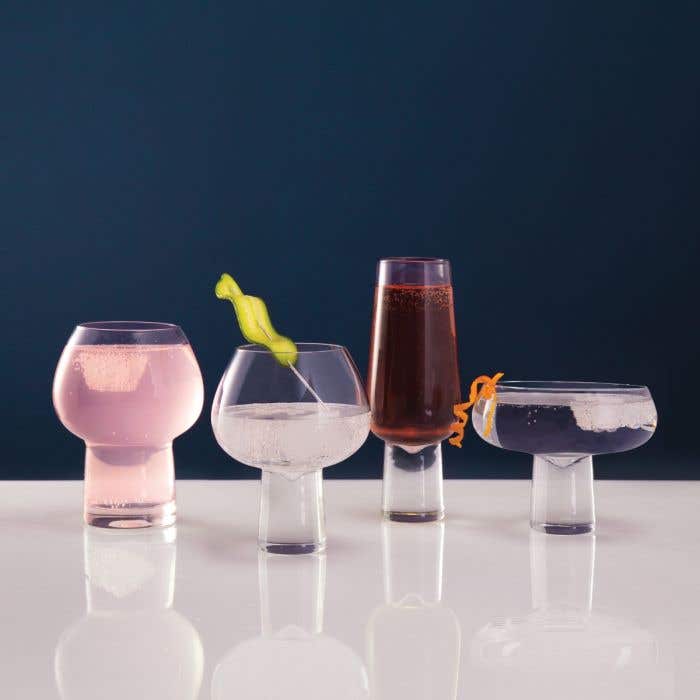 Carrol Boyes GLASS Carrol Boyes Champagne Coupe Set Of 4 Aura 0G-COU-AUR-4 (7524639178841)