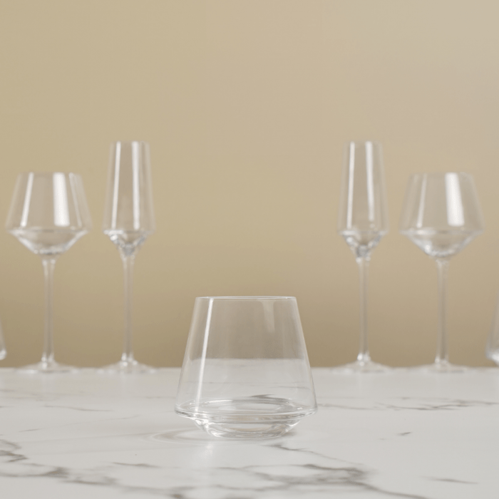 Carrol Boyes GLASS Carrol Boyes Stemless Glass Set Of 4 Edge 0G-SG-EDG-4 (7526097715289)