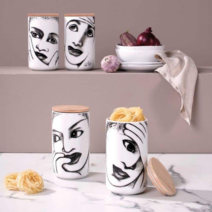 Carrol Boyes MUG Carrol Boyes Canister Large Wait A Second 0P-CANL-WAS-L (7526095781977)