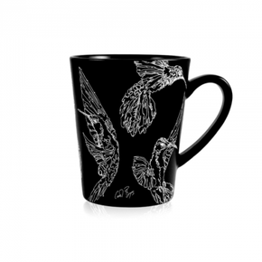 Carrol Boyes MUG Carrol Boyes Mug Sugarbird Black 0P-MG-SBI-BL