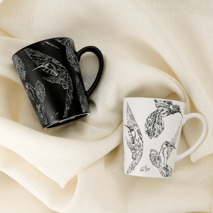 Carrol Boyes MUG Carrol Boyes Mug Sugarbird Black 0P-MG-SBI-BL