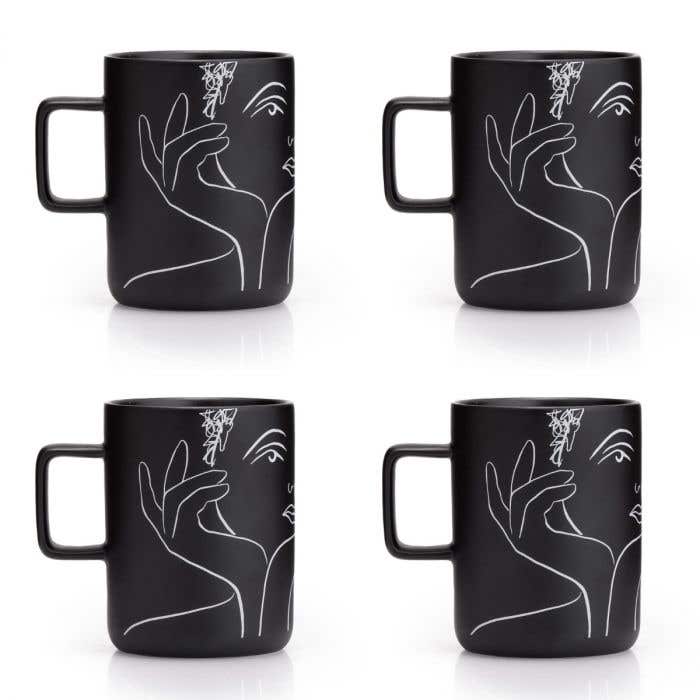 Carrol Boyes MUG Carrol Boyes Radiant Mug Set Of 4 (7433386197081)