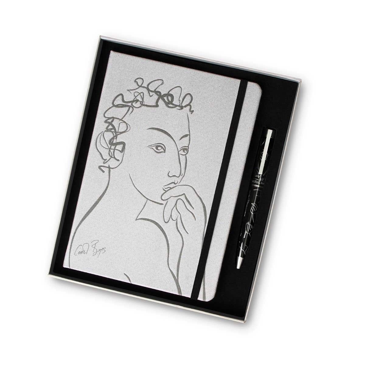 Carrol Boyes NOTEBOOK Carrol Boyes Notebook Set Reminisce Linen SET-NBLA5-RMN (7744034996313)