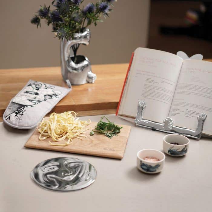 Carrol Boyes Oven Glove Carrol Boyes Oven Glove Succulent Faces UOG-SFC-PE-BL (7100764946521)