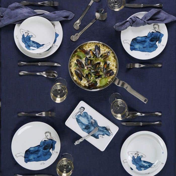 Carrol Boyes Platter Carrol Boyes Indigo Girls Platter Rectangle Set Of 2 (7101764141145)