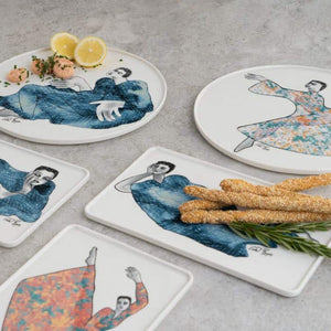 Carrol Boyes Platter Carrol Boyes Platter Round 28cm Dancer 0N-PL-DN (6904054939737)