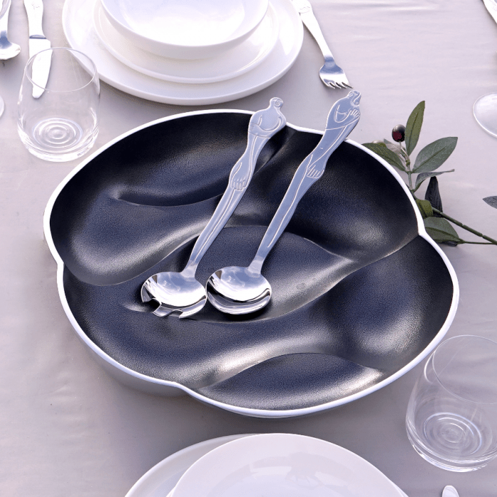 Carrol Boyes Platter Carrol Boyes Salad Dish Large Quicksilver XSADL-QS (7433358934105)