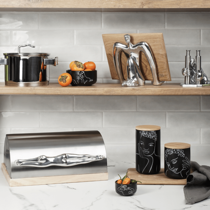 Carrol Boyes Salt And Pepper Carrol Boyes Bread Bin Diver 3BB-DV (7433371779161)