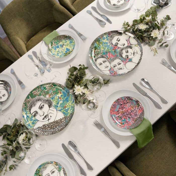 Carrol Boyes Serving Platter Carrol Boyes Garden Party Platter Round 35cm 0B-PL-KLD-GP