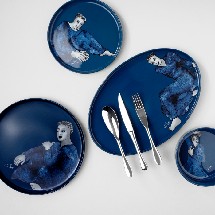Carrol Boyes Serving Platter Carrol Boyes Indigo Blues Salad Bowl 0S-SAB-IGB