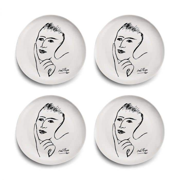 Carrol Boyes Side Plate Carrol Boyes Distant Memory Side Plate Set Of 4 (7888807460953)