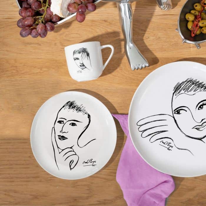Carrol Boyes Side Plate Carrol Boyes Distant Memory Side Plate Set Of 4 (7888807460953)