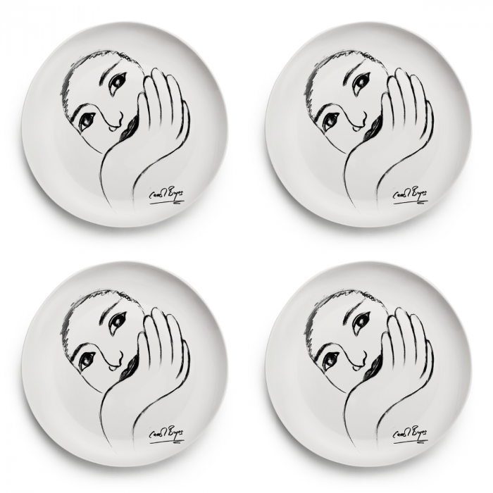 Carrol Boyes Side Plate Carrol Boyes Face Facts Side Plate Set Of 4 (7888803168345)