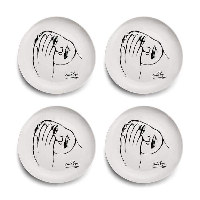 Carrol Boyes Side Plate Carrol Boyes Just A Minute! Side Plate Set Of 4 (7888806740057)