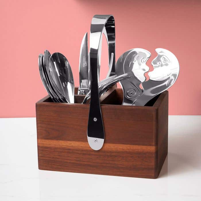 Carrol Boyes SPOON Carrol Boyes Salad Servers Kiss 18SS-KS (7102092312665)