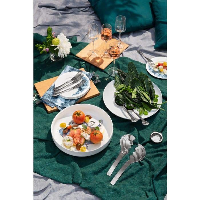 Carrol Boyes SPOON Carrol Boyes Salad Servers Kiss 18SS-KS (7102092312665)