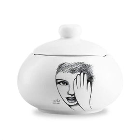 Carrol Boyes SUGER BOWL Carrol Boyes Sugar Bowl With Lid Eye For Detail 0P-SUB-EFD (7436932776025)