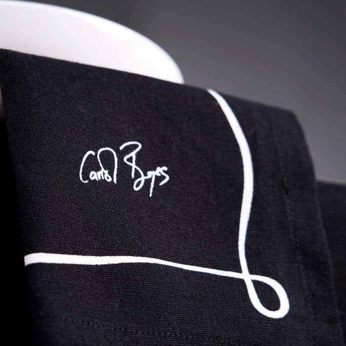 Carrol Boyes Tablecloths Carrol Boyes Well Framed Black Napkin Set of 4 UN-WFR-BL-4